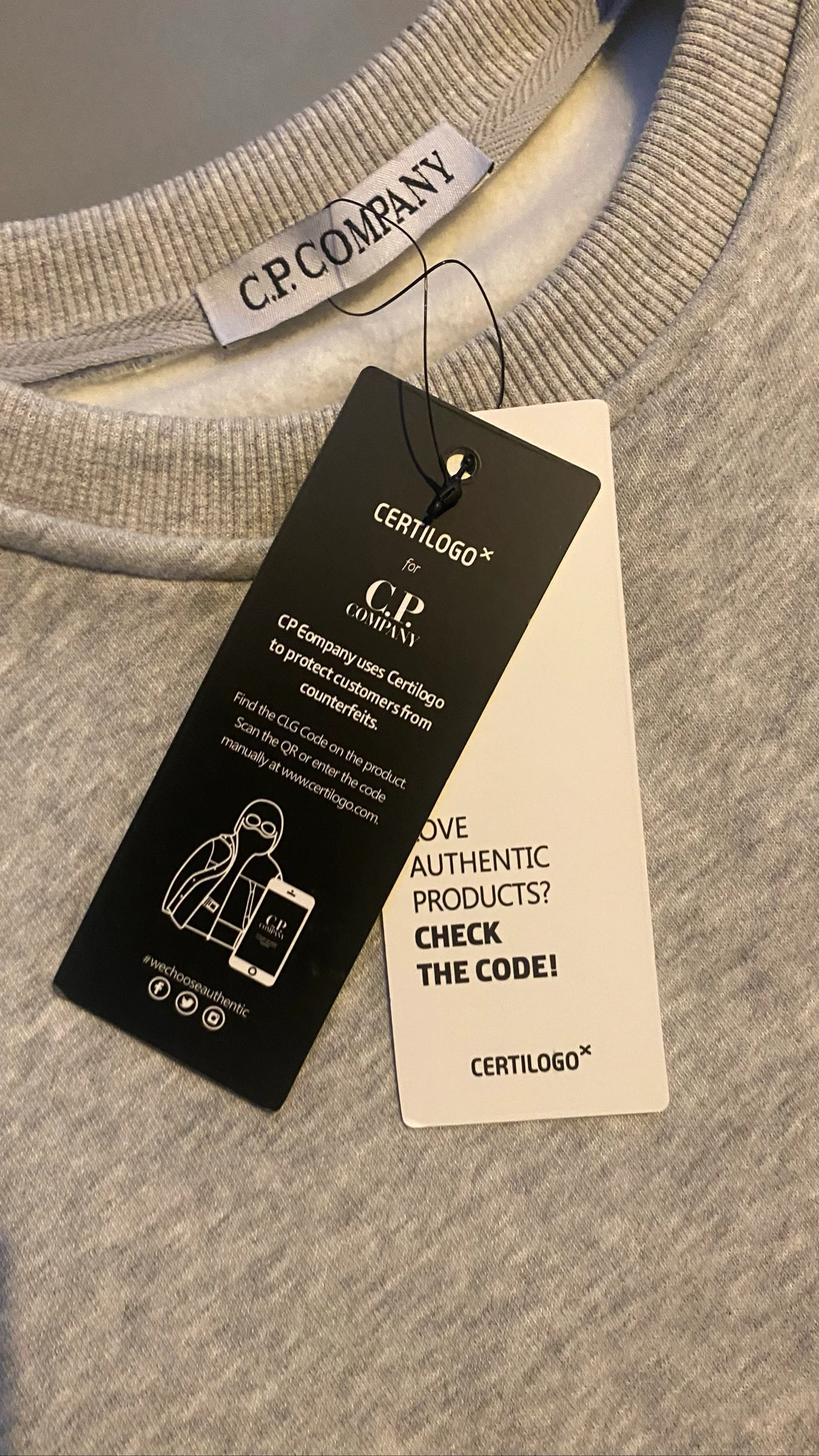 Grey CP sweater – photo 4